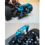 xtra speed supporti carrozzerie regolabili magnetici per drift blu