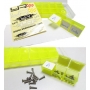 yeah racing scatolina porta minuteria piccola (21 slot) colore giallo 179x80x20