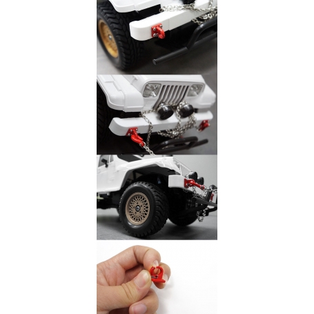 Mini accessori attrezzature militari per modelli Rock Crawler