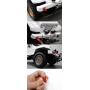 yeah racing gancio per traino automatico 4 bulloni colore rosso per jeep e crawler scala 1/10 (2)