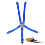 yeah racing cinture di sicurezza a 5 punti blu