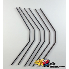 s-workz set barre stabilizzatrici posteriori (2.4-2.5-2.6-2.7-2.8-3.0mm)
