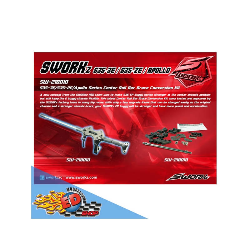 Sworkz center roll brace conversion kit