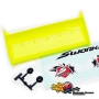 s-workz 1/8 off road speed wing alettone giallo fluorescente