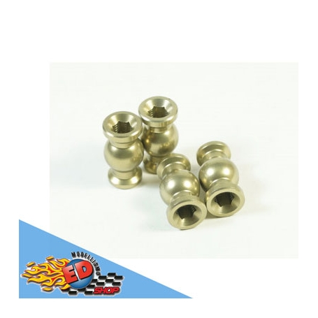 s-workz aluminum steering linkage 7mm ball stud(4pc)