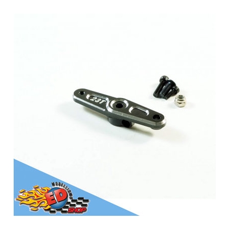 sworkz uni-design aluminium throttle servo horn 23t squadretta servo gas/freno in alluminio (sanwa)