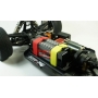 s-workz s350 velcro bloccaggio batterie colorati (4) 2x27cm rosso/giallo fluorescente)