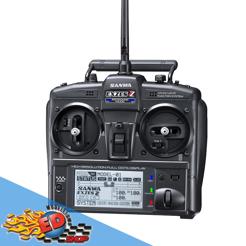 Sanwa exzes zz fhss-4t 2.4ghz 4ch + rx 472