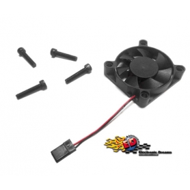 hobbywing ventola mp4510sh - 6.0v. 8.000rpm 0.30a nera 45x45x10 con spinetta nera max5 30860400