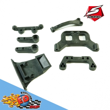 sworkz s12-2 servo saver and rear gear box parts