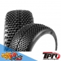 tpro raider soft t2 - treno gomme 1/8 off-road con inserti (4)