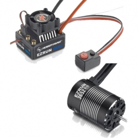 EZRUN COMBO MAX10 60A. + EZRUN-SL-3652-4000KV – 1/10 Off/On Road WATERPROOF 38010204