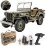 Roc hobby 1941 willys 1/12 military scaler rtr