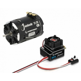 Hobbywing xerun combo js6 - xr10 justock g3 + 21.5t g2.1 2050kv 38020322