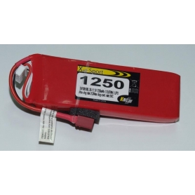 BATTERIA Lipo Xell-Sport 11.1V 1250MAH 3S 30C