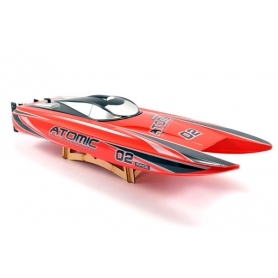 volantex racent atomic 70cm brushless racing boat (red) artr