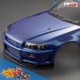 killerbody carrozzeria nissan skyline r34 195mm metallic blue