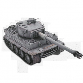 MU MODEL Tiger Tank Puzzle 3D Fotoincisione in Metallo