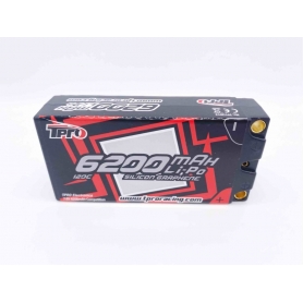 Tpro electronics hv lipo competition 7,6v 6200mha 120c 5mm shorty